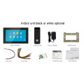 Waterproof doorbell smart home tuya 1080 4 wired video door phone ip 10 inch touch screen indoor monitor intercom
